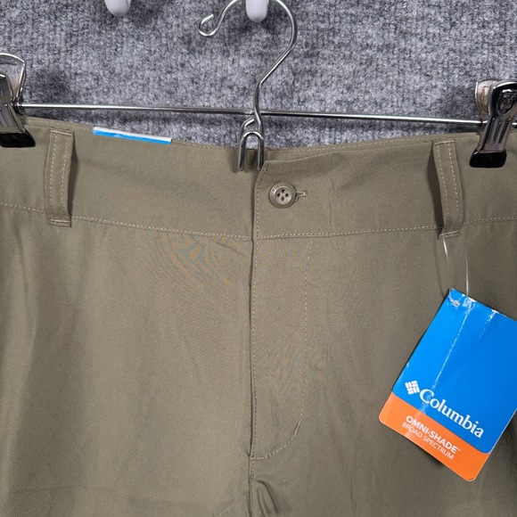 New Columbia Womens Sz 8 Shorts Court Utility Hiking Outdoors Adjustable Hem - Picture 5 of 12